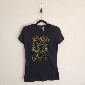 Mumford & Sons Women's‎ Size Large London Folk Rock Band T-Shirt New